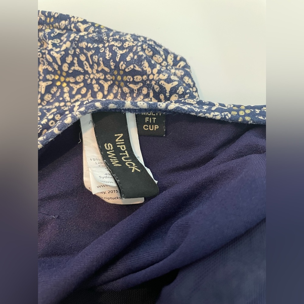 Nip Tuck Joanne Twist Front One Piece Swimsuit Na… - image 6